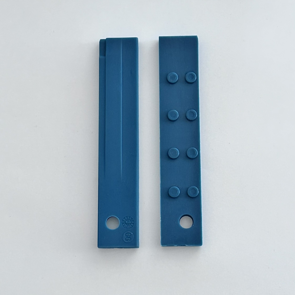 PLACA FRENO INFERIOR D2 P7100 (8 TETONES)